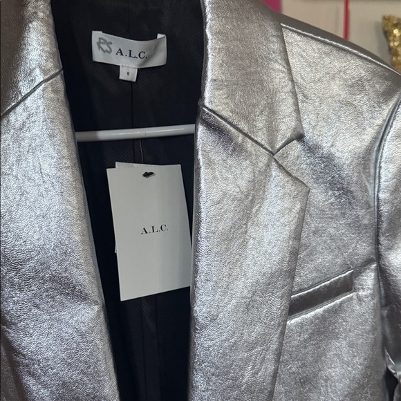 A.L.C. Silver Metallic Blazer - Picture 16 of 16